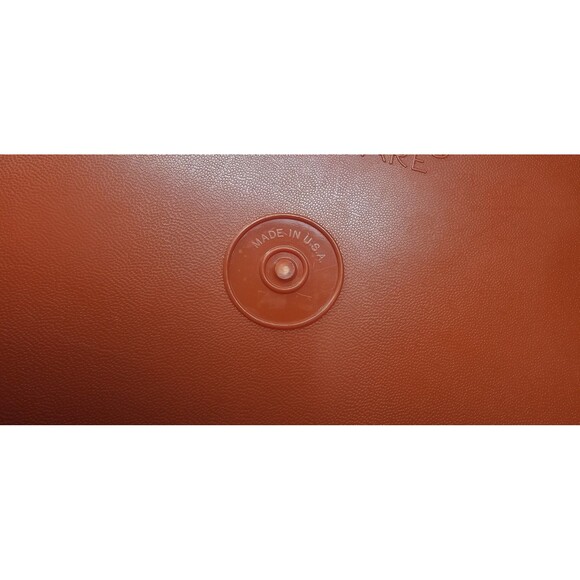 Tupperware Pack N Carry Lunch Box Set Vintage Paprika Red #1254-3 - Picture 14 of 16